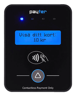 P66S: Kompakt betalterminal i två delar