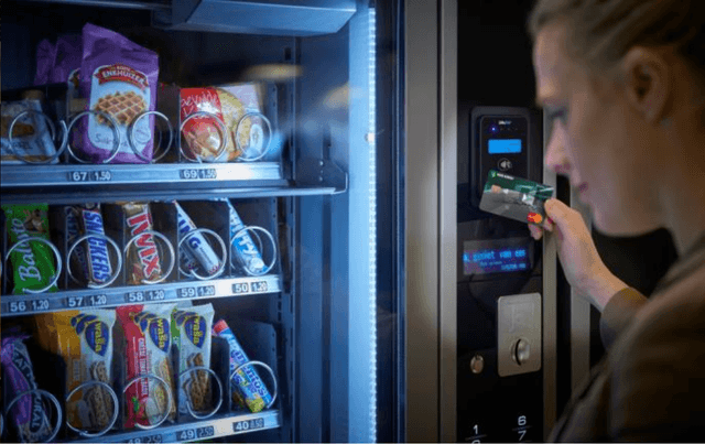 Betalterminal till varuautomat